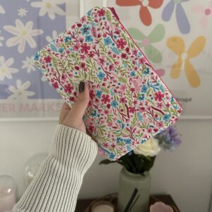 Floral Butterfly Pouch / Ereader Case