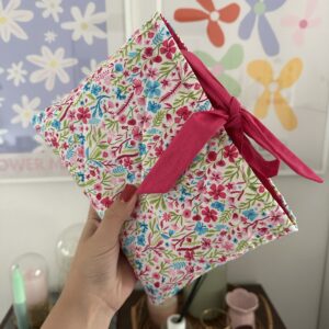 Floral Butterfly Book Sleeve