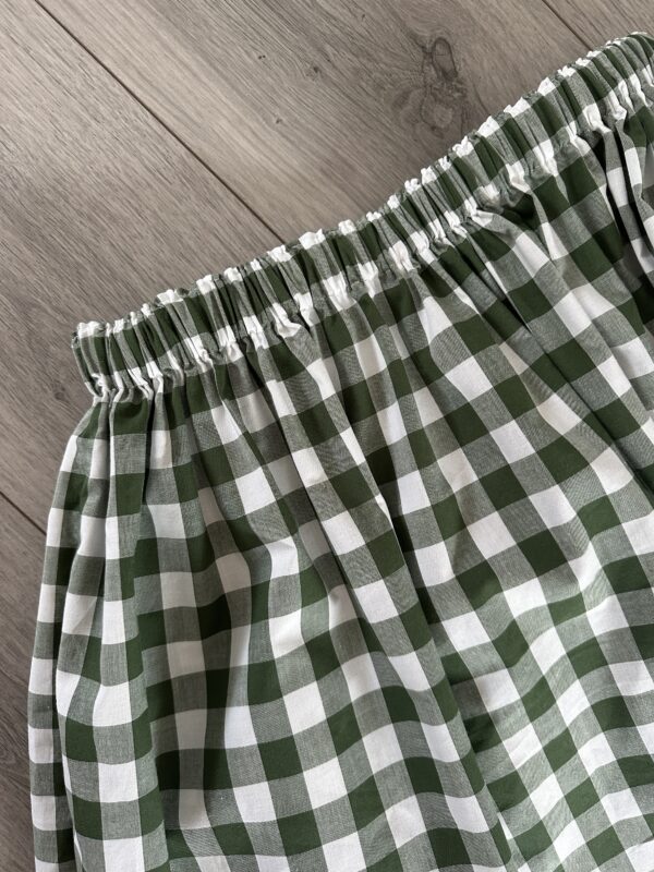 Gingham Midi Skirt - Image 3