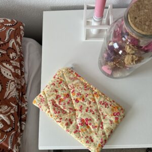 Yellow Floral Pouch / Ereader Case