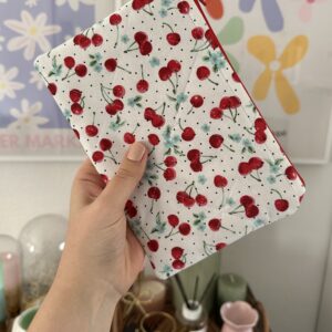 Cherry Makeup Pouch / Ereader Case