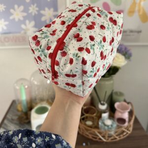 Cherry Makeup Bag