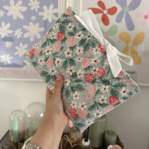 Strawberry Book Sleeve